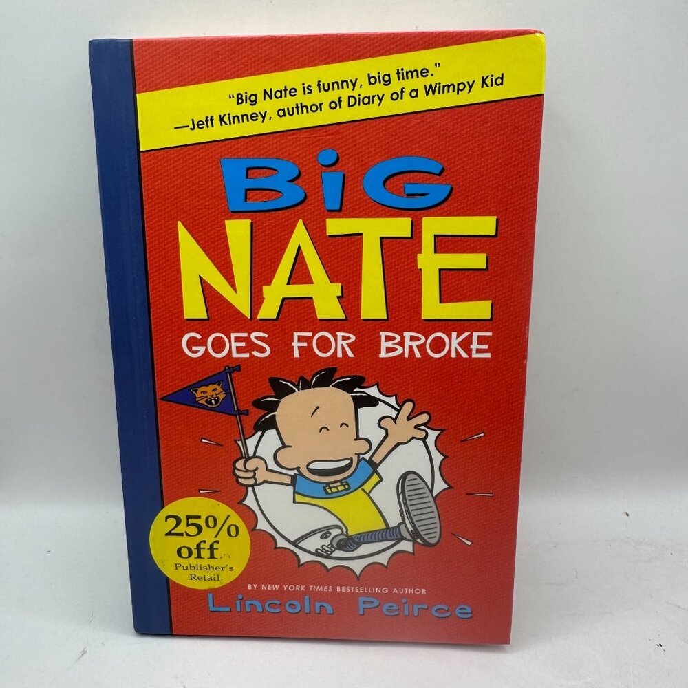 Big Nate Goes For Broke Hardcover By Lincoln Peirce 2012